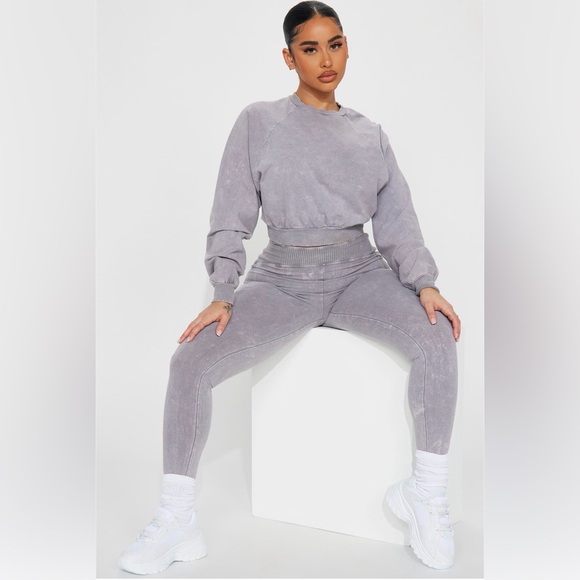 Keep It Going Pant Set - Grey - Picture 3 of 3